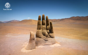 Chile, Mano del Desierto, poušť Atacama